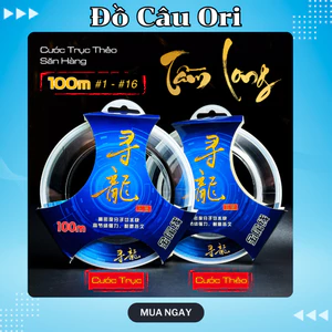 Cước câu đài trục thẻo cao cấp TẦM LONG 100M chuyên săn hàng tải cá khủng | Đồ câu Ori