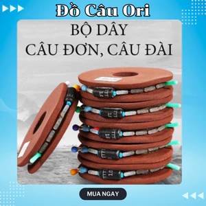 Dây trục câu đài buộc sẵn cước câu cá tàng hình, cước câu cá giá rẻ | Đồ câu Ori