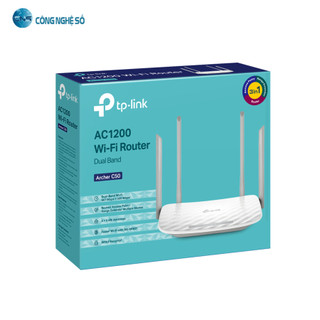 Archer C50 -Bộ Phát Wifi Băng Tần Kép -Tốc Độ Cao - Kết Nối Nhanh Hơn - Mạng Mạnh Hơn - Archer C50 [AC1200]
