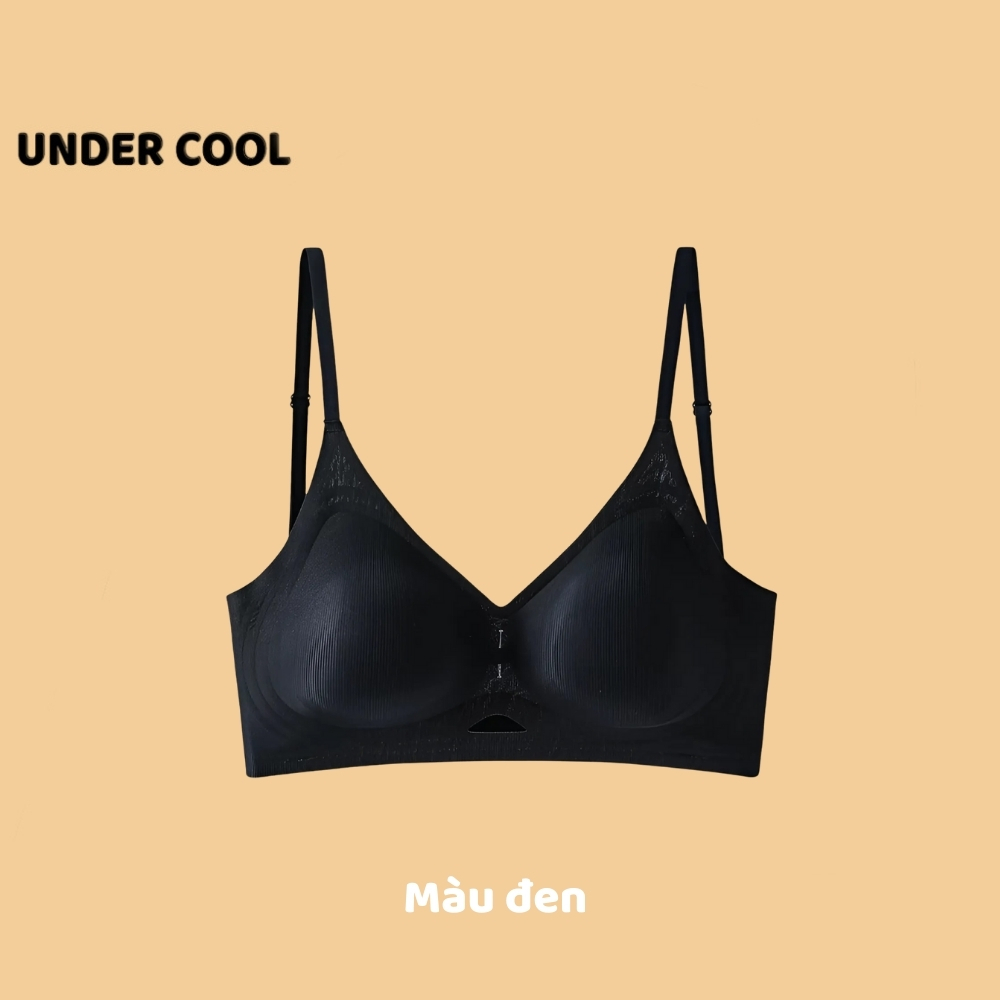 Áo Lót Nữ UNDERCOOL Siêu Nhẹ, Đệm 3cm, Không Gọng, Hở Lưng, Mỏng Mịn, Tàng Hình, Không Lộ Viền AL61