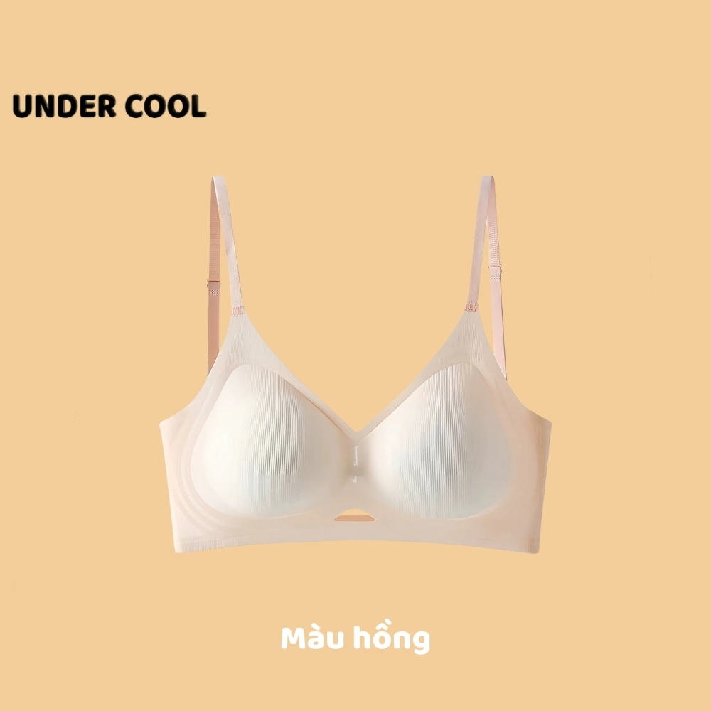 Áo Lót Nữ UNDERCOOL Siêu Nhẹ, Đệm 3cm, Không Gọng, Hở Lưng, Mỏng Mịn, Tàng Hình, Không Lộ Viền AL61