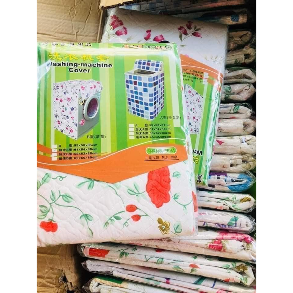 BỌC MÁY GIẶT CỬA ĐỨNG, NGANG LOẠI TO DÀY ĐẸP