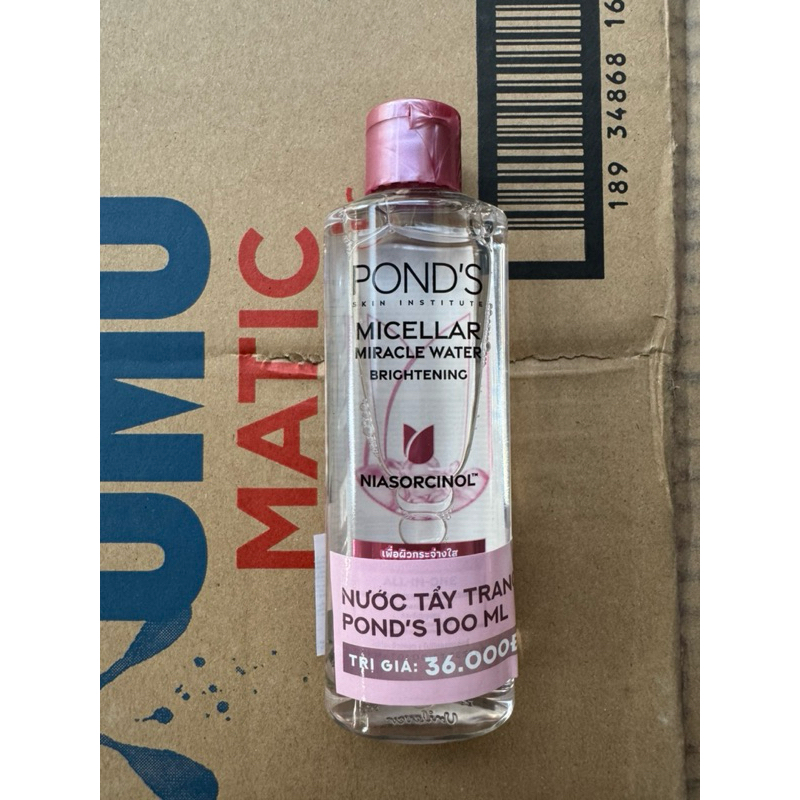 (hkm) Nước tẩy trang làm sáng da Pond's Brightening Micellar Water Vitamin 100ml