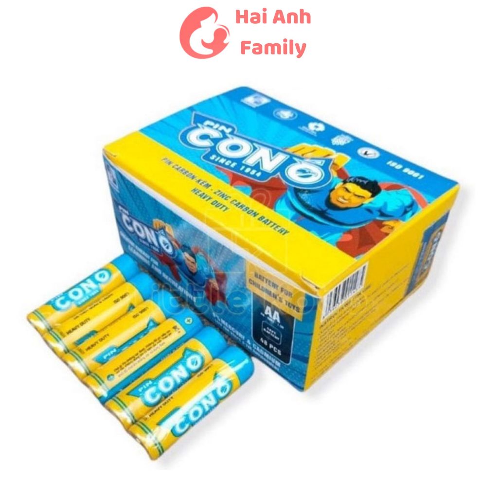 Pin AA Pin Con Ó xanh Pin tiểu 2A bao bì mới Pin Carbon kẽm lắp đồ chơi ...