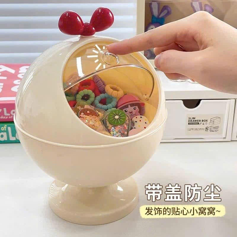 HỘP ĐỰNG PHỤ KIỆN, CHUN BUỘC TÓC, MỸ PHẨM, VẬT DỤNG CÁ NHÂN NHỎ SIÊU XINH
