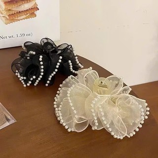 Các mẫu kẹp tóc nhiều lớp họa tiết xinh xắn tiểu thư cho chị em