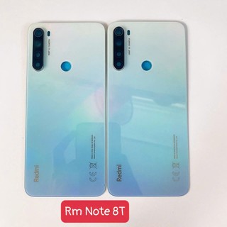 Lưng vỏ xiaomi redmi note 8t, lưng kính, nắp lưng có viền kính camera ngoài, vỏ redmi M1908C3XG