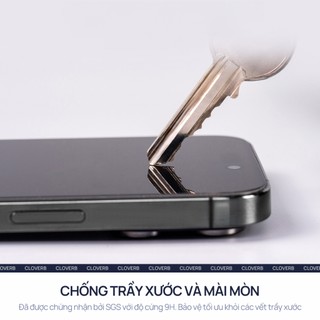 Kính Cường Lực Chống Nhìn Trộm HODA cho iPhone 17 Pro Max Kèm Khung Dán Full Màn Không Lẹm Viền