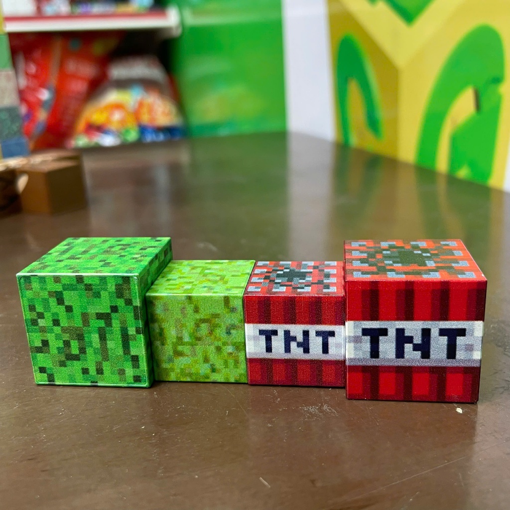 Ảnh Khối MineCraft 2.5cm - Khối nam châm xếp hình, xây dựng cho bé phát huy sự sáng tạo 4