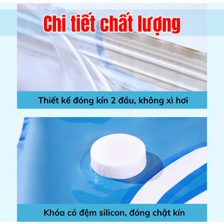 Túi hút chân không ga gối đựng quần áo Bunnies nhiều size lưa chọn sắp xếp phòng ngủ gia dụng xếp gọn đồ vali