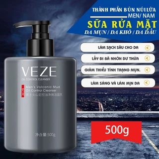 sữa rửa mặt cho nam làm trắng da sửa rửa mặt nam da khô nhạy cảm sữa rửa mặt tuổi dậy thì da dầu mụn 500ml