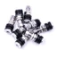 10 Van mạ Inox không ruột - VAN NGẮN - BẮT NGOÀI MÂM (van ko săm) chất lượng cao dành cho bánh mâm