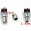 10 Van mạ Inox không ruột - VAN NGẮN - BẮT NGOÀI MÂM (van ko săm) chất lượng cao dành cho bánh mâm