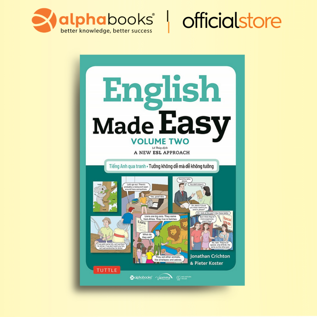 Sách - English Made Easy - Tiếng Anh Qua Tranh Volume 2 (Gamma)
