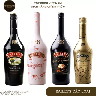 Top Rượu VN] Rượu Sữa Baileys Original - Strawberries - Salted Caramel -  Chocolate [Chính Hãng] | Shopee Việt Nam