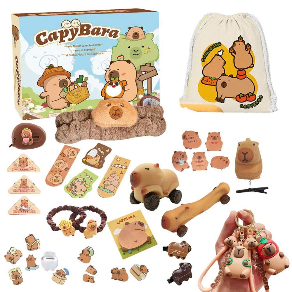 Hộp quà bất ngờ Capybara 24 ô quà tặng đếm ngược, đồ chơi Capybara ...
