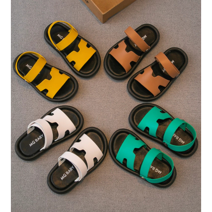 sandal bé trai dép lê cho bé gái siêu nhẹ cho bé trừ 1 tuổi dễ đi MG BABY full hộp đi học đi chơi mẫu mới nhất năm V130