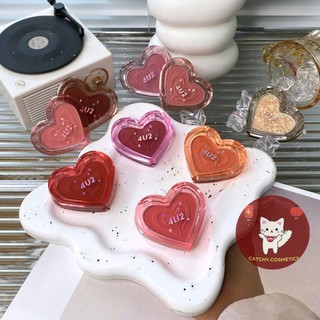 [4U2] Phấn Má Hồng 4U2 Đơn Sắc Trái Tim, Tone Màu Tự Nhiên, Heart Blush, 3.4g (HWB)