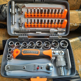 Bộ dụng cụ đa năng Đức 39 trong 1 rất tiện lợi, dễ sử dụng, đầy đủ kích thước, mang đi mọi nơi