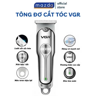 Tông Đơ Cắt Tóc VGR- Tăng Đơ Cắt Tóc Gia Đình Chuyên Nghiệp Chính Hãng, Màn Hình LED 2025 YATASMART