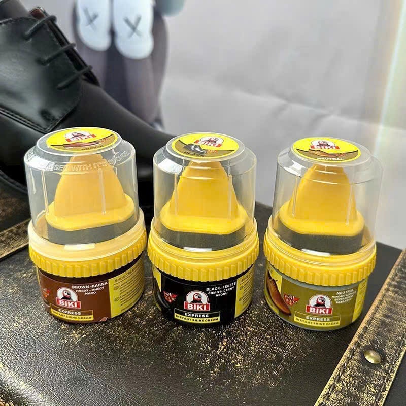 Xi Đánh Giày 3 Màu Đen, Nâu, Xi Bóng - Chống Bám Bụi, Dưỡng Da Bền Đẹp
