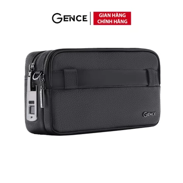 Men's Handheld Cowhide Clutch GENCE RB08
