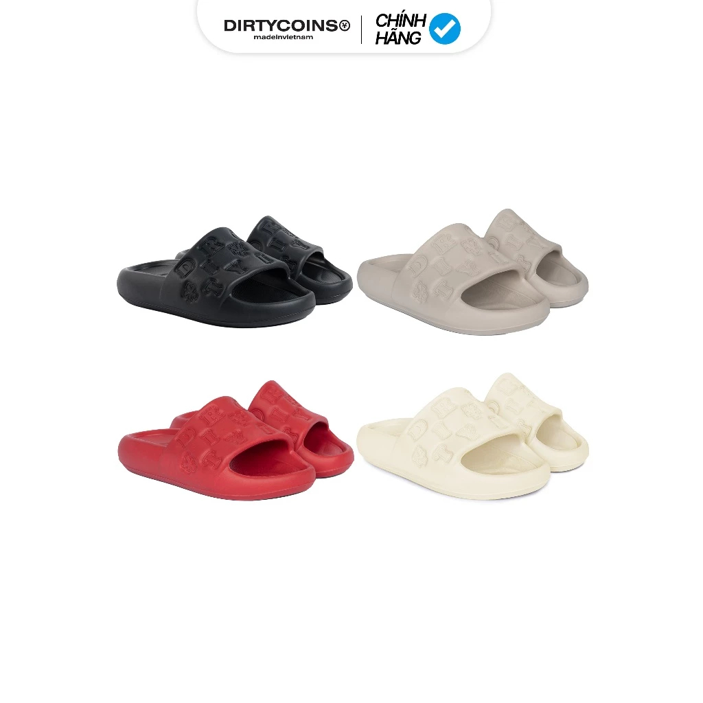 Ảnh Dép DirtyCoins Embossed Slides 4