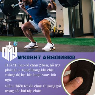 Lót giày thể thao OMY Beast hỗ trợ gan bàn chân đứng lâu chống trượt trong giày tiêu chuẩn xuất khẩu Tokyo