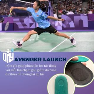Lót giày thể thao OMY Beast hỗ trợ gan bàn chân đứng lâu chống trượt trong giày tiêu chuẩn xuất khẩu Tokyo