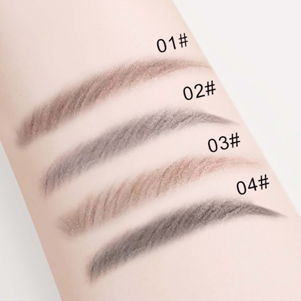Chì xé kẻ mày WODWOD cứng phẩy sợi Eyebrow Pencil sắc nét chuyên dùng cho Makeup trang điểm