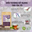 Trà tía tô- DIỆP CHI - giúp hạ acid uric, giảm đau nhức xương khớp- 3 túi tặng 1