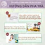 Trà tía tô- DIỆP CHI - giúp hạ acid uric, giảm đau nhức xương khớp- 3 túi tặng 1