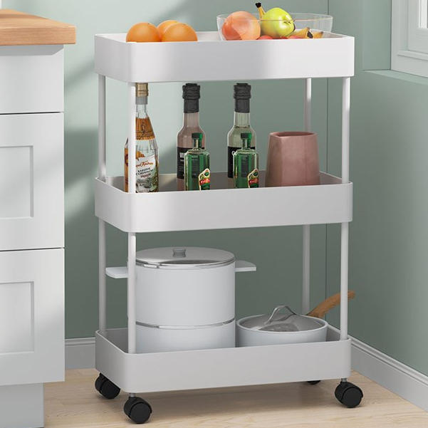 Kệ 4 tầng inox  Đa Năng 3, 4 Tầng Dùng Cho Nhà Bếp Phòng Tắm Phòng Khách Siêu Tiện Dụng