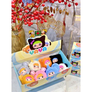 Blind box yaya thú v1 mini, hộp mù yaya siêu thơm có móc treo 1 box ngẫu nhiên