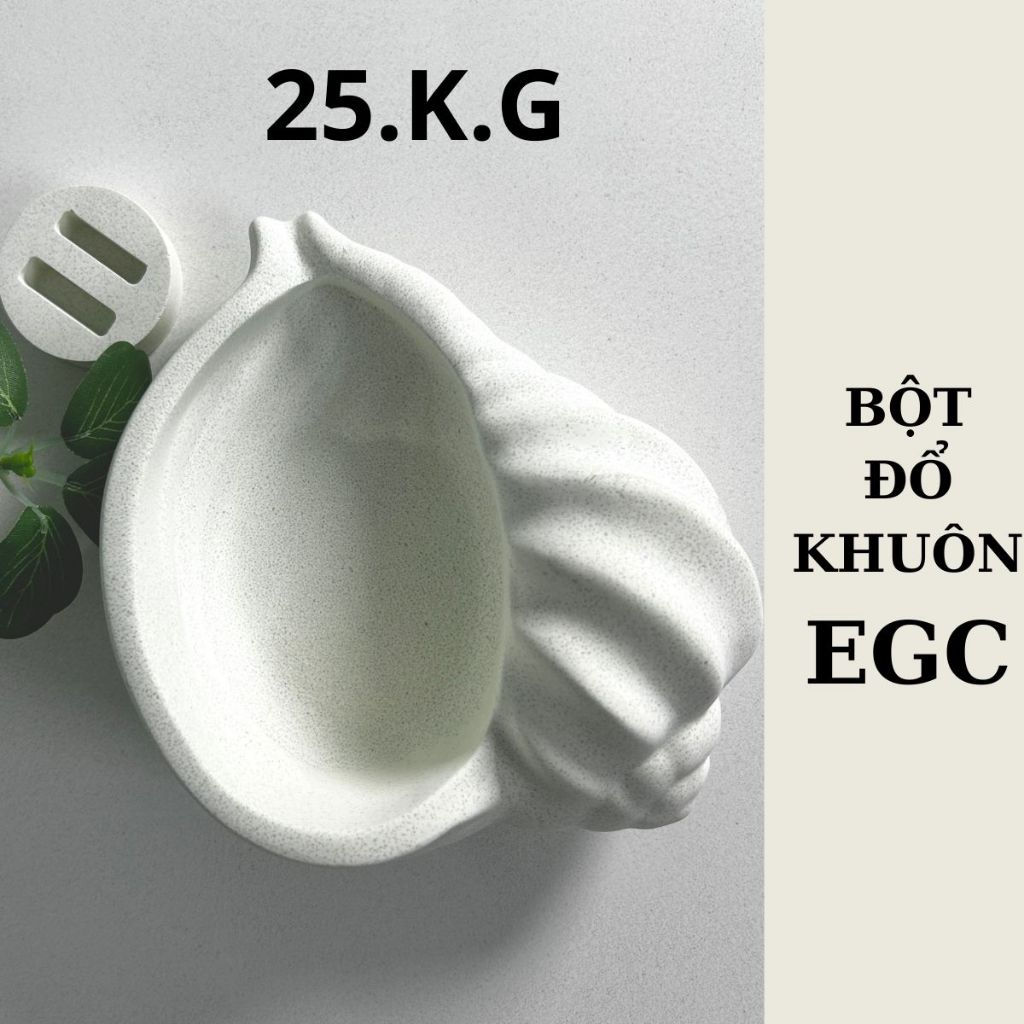 25K.G Bột đổ khuôn khay hũ