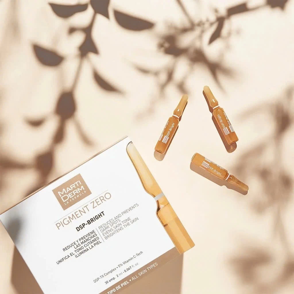 Ampoule Dưỡng Sáng Da Giảm Đốm Sắc Tố MartiDerm Pigment Zero DSP Bright Tây Ban Nha