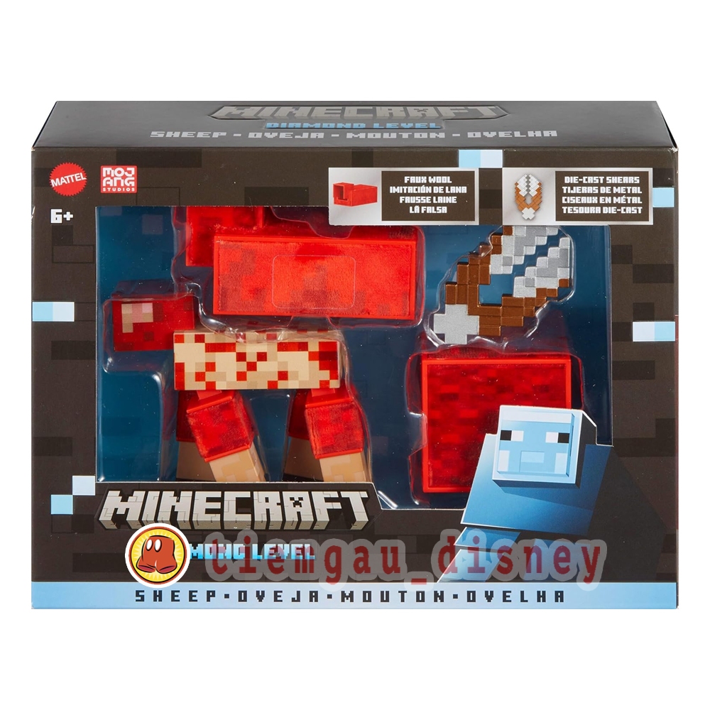 Bộ đồ chơi Minecraft chủ đề Diamond Level Sheep Action Figure - Chính ...