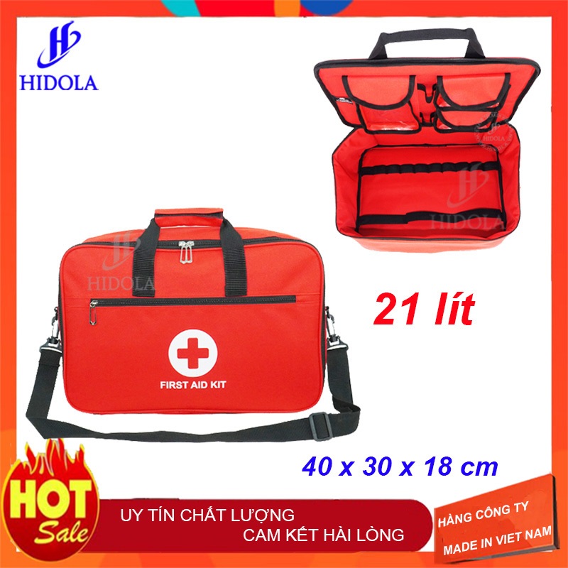 Túi y tế cứu thương HiDoLa 9119, 21 Lít