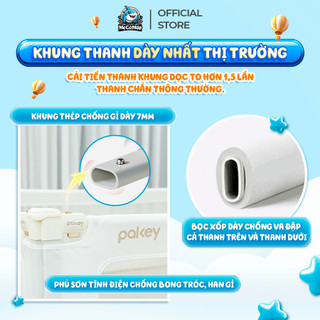 [CAO CẤP] Thanh Chắn Giường Pakey 2026 Cao Cấp, Chắn Giường Nâng Hạ 1&2 Bên Dễ Dàng Chiều Cao Tối Đa 105cm