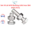 Bulong M10 Inox 304 (10 Ly) Kèm Tán (Ê Cu) - Đủ Size 20mm Đến 200mm Chống Gỉ Sét Cao Cấp