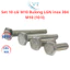 Bulong M10 Inox 304 (10 Ly) Kèm Tán (Ê Cu) - Đủ Size 20mm Đến 200mm Chống Gỉ Sét Cao Cấp