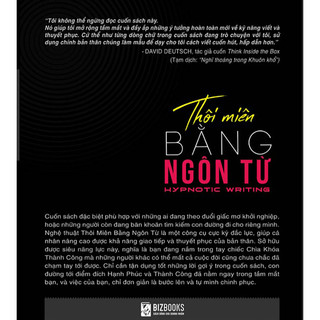 Sách - Thôi Miên Bằng Ngôn Từ