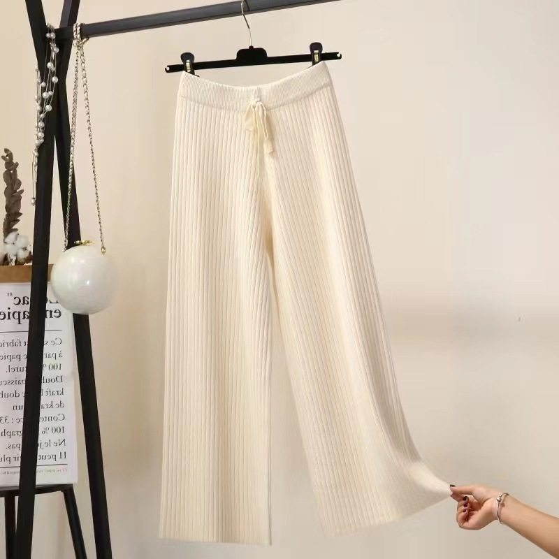 Quần ống rộng nữ dài chất len tăm thun siêu đẹp AT-M100_ ZynD Clothing