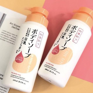 Sữa tắm dưỡng ẩm sữa đậu nành Soy Milk The Body Soap 600ml của Nhật- CÔ THƯ MARKET