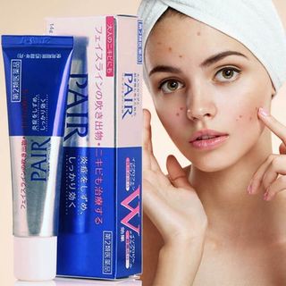 [ CHÍNH HÃNG ] Kem Hỗ Trợ Cải Thiện Mụn, Giảm Mụn Đỏ Pair W Cream Nhật Bản 24gr - CÔ THƯ MARKET
