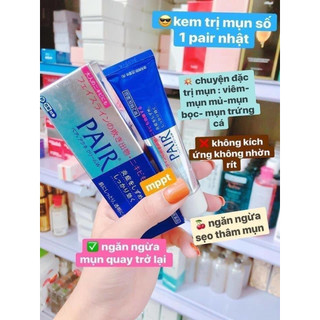 [ CHÍNH HÃNG ] Kem Hỗ Trợ Cải Thiện Mụn, Giảm Mụn Đỏ Pair W Cream Nhật Bản 24gr - CÔ THƯ MARKET