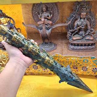 Chày Phổ Ba Mahakala cổ pháp khí mật tông