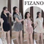 Đầm nữ, váy len tăm ôm body khóa kéo trước dáng ngắn xòe basic Fizano HCOM25271