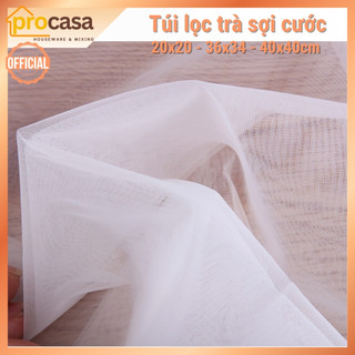 Túi lọc trà sợi cước loại tốt kích thước 20x20cm - 36x34cm - 40x40cm