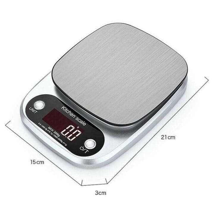 CÂN TIỂU LY INOX CÂN ĐƯỢC TỪ 0.1g - 10KG SIÊU TIỆN LỢI